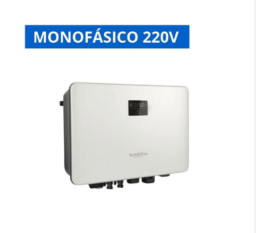 INV. SUNGROW SG8.0RS RS 8KW 2MPPT MONOFASICO 220V